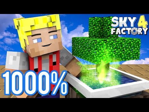 ALLE Bonsais auf 1000% Max-Stufe! - Minecraft Sky Factory 4 (Prestige Mode) - #33 - Deutsch