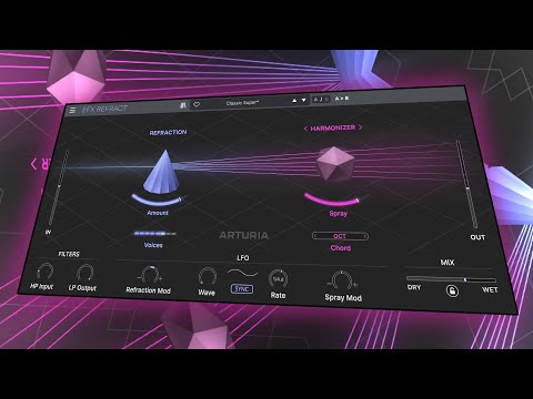 Trying out Efx REFRACT - Free plugin from Arturia (until Jan 4 2024)