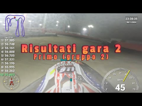 Gara Kart Mokart ossona. Q1-Gara1, Q2-Gara2