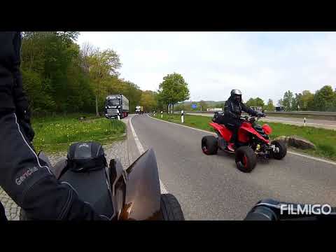 Straßenjungs auf dem Weg zu QRP - Vierzylinder Quads