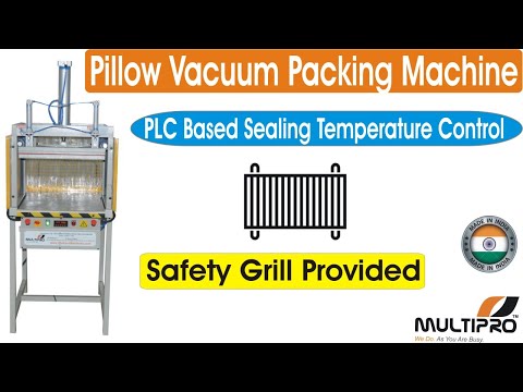 Single Pillow Vacuum Pressing Machine / Pillow Compression Machine