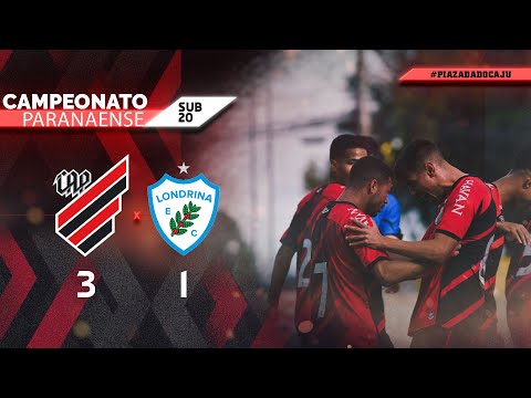 Athletico Paranaense 3x1 Londrina - Paranaense Sub-20 | MELHORES MOMENTOS