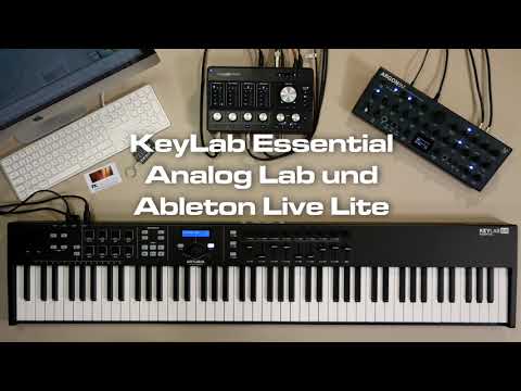 Arturia KeyLab Essential Tutorial (deutsch) - Einrichten und die Map Funktionen