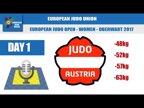 European Judo Open Women - Oberwart 2017 - Day 1