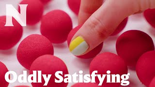 Enjoy oddly satisfying kinetic sand ASMR inspired by Sam Gilliam’s “Shoot Six”