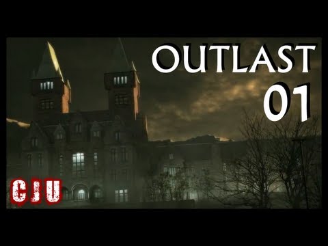 Let's Play Outlast Part 1 - The Asylum | PC Horror Game Walkthrough