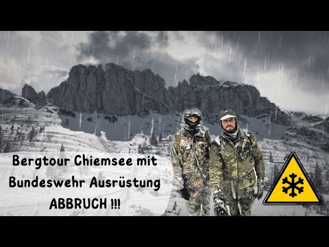 Ist die Bundeswehr Ausrüstung wirklich so gut? / Bergtour / bushcraft_bayern