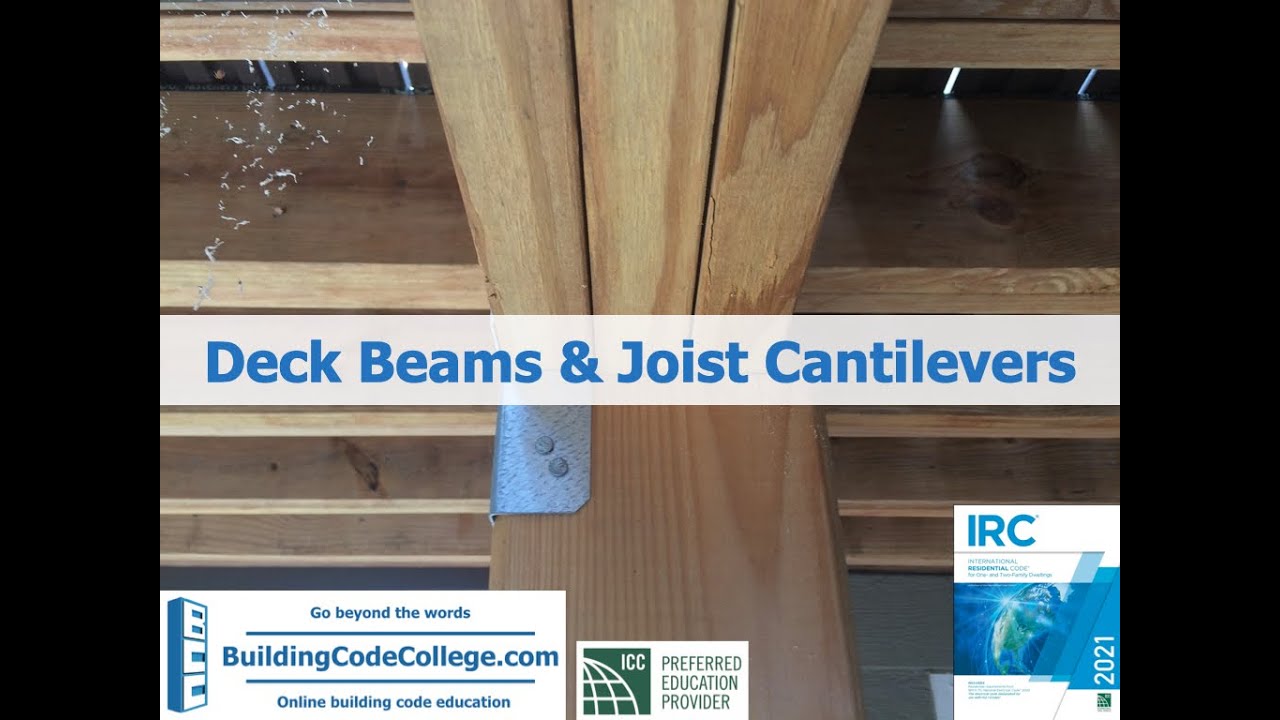Deck Beam Spans And Joist Cantilevers 56 Off vrogue.co