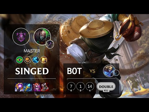 Singed Bot vs Ezreal - BR Master Patch 11.1