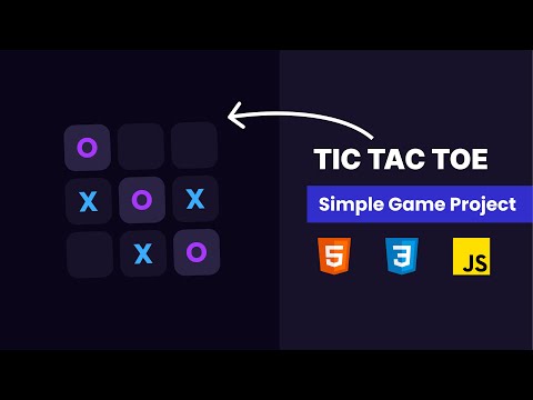 Create Tic Tac Toe Game Javascript Game Html Css Javascript