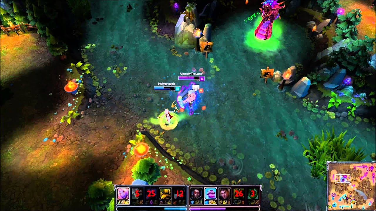 Liên Minh Huyền Thoại: Cuộc chiến của 2 support :v