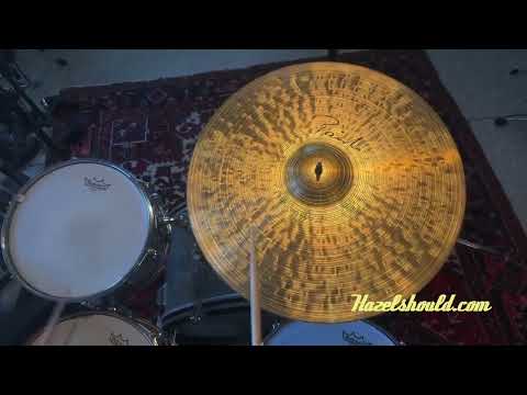 Discontinued PAISTE SIGNATURE DRY CRISP Ride 20” Dark, Clean, And Controlled! 2380 g EARLY MODEL Bild 6