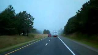 preview picture of video 'Interstate 81 Strong Storm Part 1'