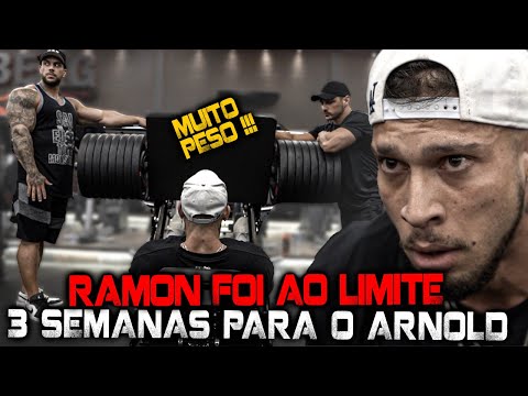 RAMON HAS PUSHED TO THE LIMIT - 3 WEEKS TO ARNOLD OHIO!!!
