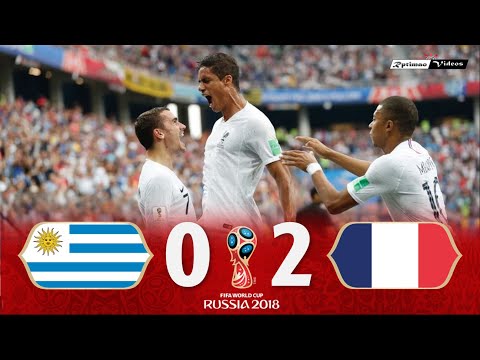 Uruguay 0 x 2 France ● 2018 World Cup Extended Goals & Highlights HD