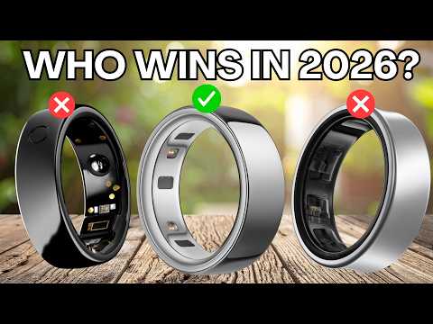 prxxhri 2026 Smart Ring Health Tracker for Men Women, Sleep Stress Exercise Health Monitoring, IP68 Waterproof, Long Battery Life, No Subscription, iOS Android Compatible (Silver, 10) video review thumbnail