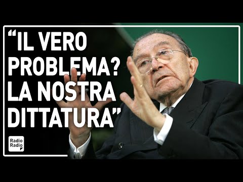 Il monologo illuminante di Andreotti su democrazia e scienza ▷ "Il problema è la nostra dittatura"
