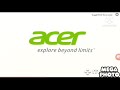 Acer Logo In Pitch White