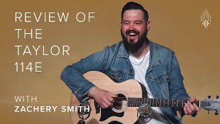 Video thumbnail for Taylor Guitar Review of the 114e with Zachery Smith of Christian Band Unspoken by Worship Leader