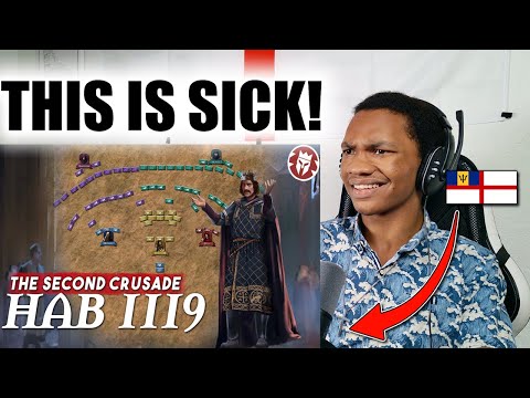 Christian british caribbean guy react to Battle of Hab 1119 second crusade reaction baldwin strikes