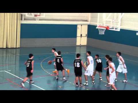 C.B. GELVES A (INFANTIL) 9 - CAJASOL (INFANTIL A) 131. 2º CUARTO JORNADA 3. 17-11-2012.