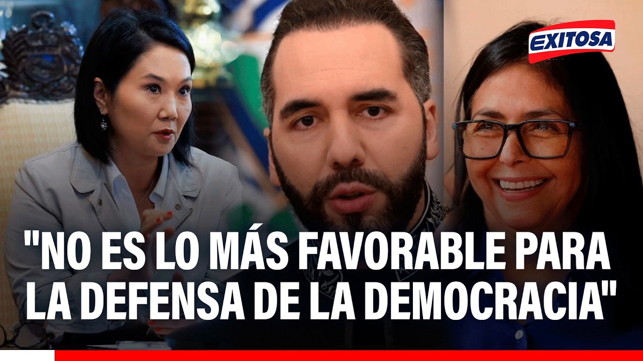 🔴🔵Internacionalista analiza el acercamiento de Fujimori a Bukele y respuesta a Delcy Rodríguez