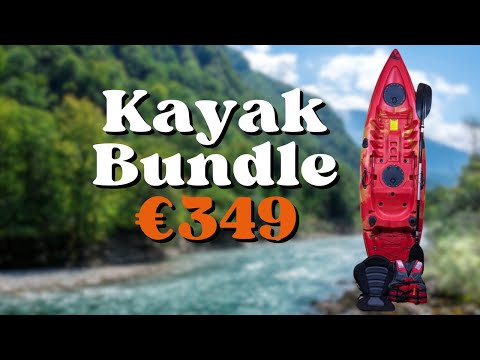 New Kayak Bundle with Paddle, Seat & Lifejacket - Image 2