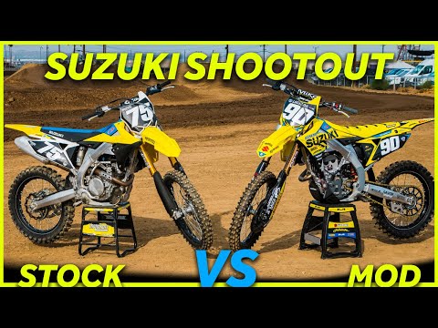 Suzuki Shootout! Stock VS Mod - Motocross Action Magazine