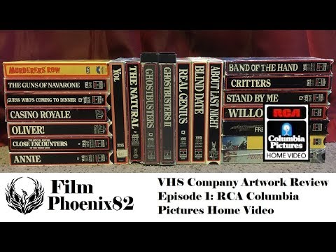 VHS Company Artwork Review Episode 1: RCA Columbia Pictures Home Video