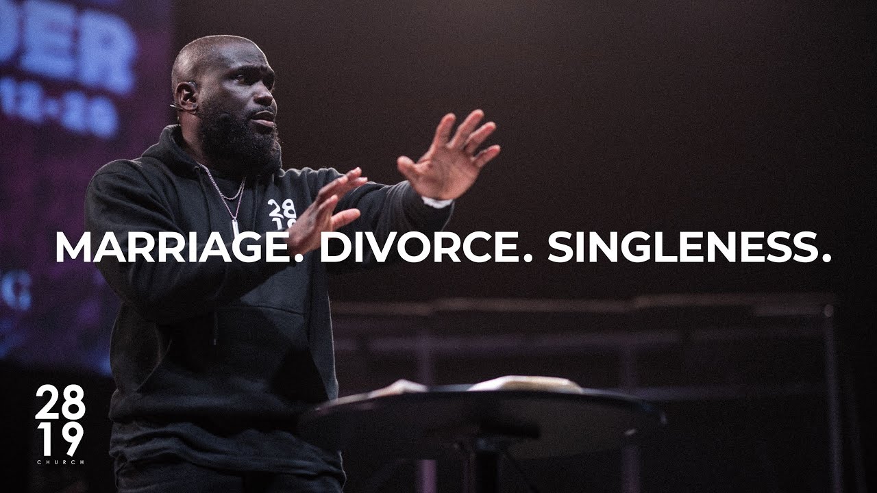 WISDOM & WONDER | Marriage. Divorce. Singleness. | Matthew 19:1-12 | Philip Anthony Mitchell