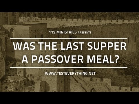 Was the Last Supper a Passover Meal? - 119 Ministries thumbnail