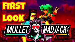 Mullet Madjack First Look Intense Anime meets FPS