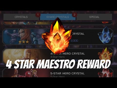 Maestro Takedown 4 Star Crystal Opening - Marvel Contest of Champions
