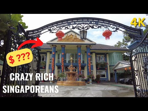 How much is this bungalow? A walk to where the richest Singaporeans live| Cluny GCBs [4K]