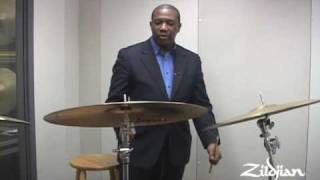 Kenny Washington and the Zildjian 22