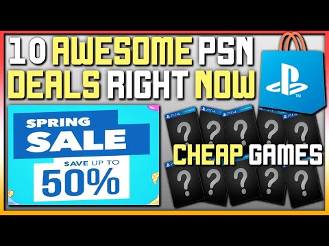 10 AWESOME PSN PS4 GAME DEALS AVAILABLE RIGHT NOW - PSN SPRING SALE DEALS!