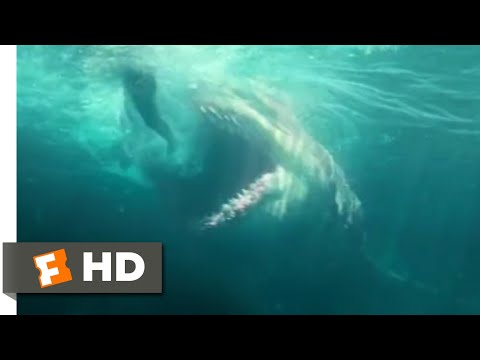 The Meg (2018) - Man vs. Shark Scene (4/10) | Movieclips