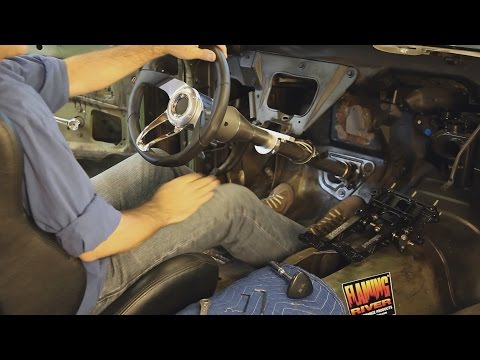 Tilt Steering Column Conversion and Sexy New Wheel for the 73 Mustang Project