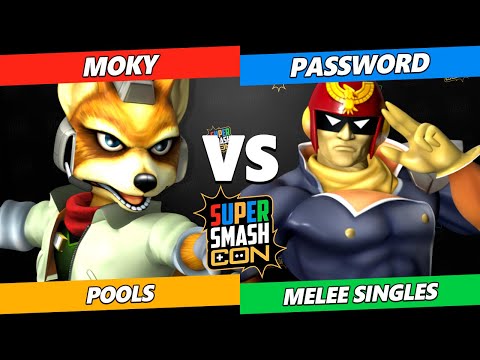 SSC 2023 - moky (Fox) Vs. Password (Captain Falcon) Smash Melee Tournament