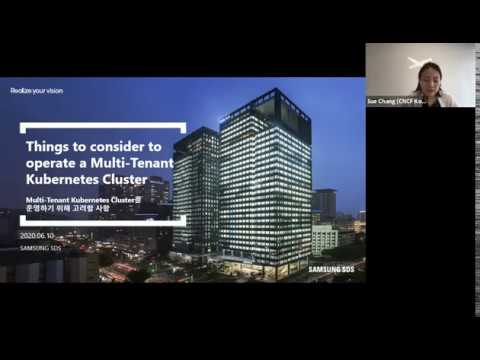 Webinar: Things to consider to operate a Multi-Tenant Kubernetes Cluster