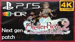[4K/HDR] Atelier Ryza 2 : Lost Legends & the Secret Fairy (Next-Gen Patch) / Playstation 5 Gameplay