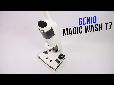 Моющий беспроводной пылесос с самоочисткой Genio Magic Wash T7 / Арстайл /