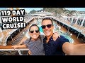 119 Day Cruise AROUND THE WORLD MSC Magnifica Full Ship Tour