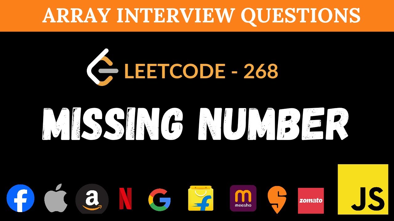 Missing Number - Leetcode 268 | JavaScript Solution Explained