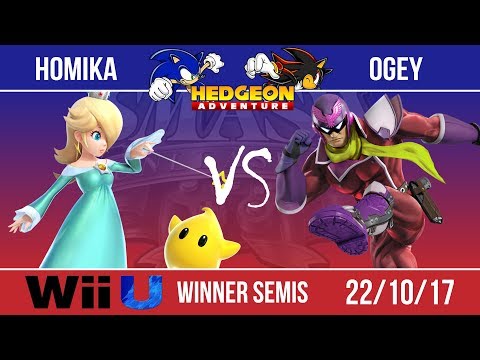 Hedgeon Adventure - Top 8 Winner - Homika (Rosalina) VS Ogey (Captain Falcon)