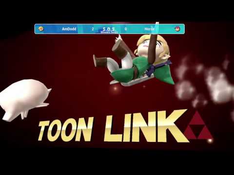 SOS12 Winners Semis - AmDodd (Toon Link/Meta Knight) vs Horse (Ness)