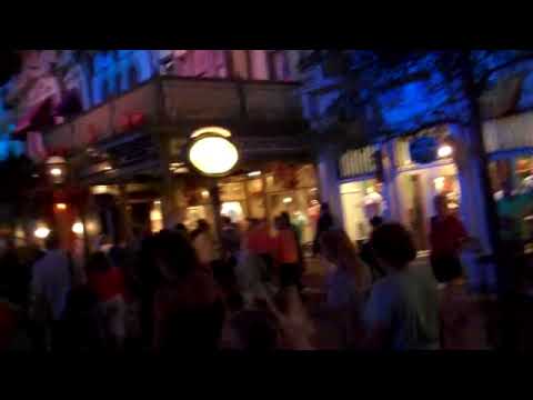 Main Street USA at the end of MNSSHP at Magic Kingdom