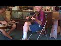 Paolo Ercoli with Byron Berline, Guthrie Oklahoma, Double Stop Fiddle Shop