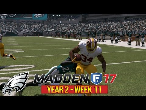 No More Brick Hands | Madden 17 Eagles Connected Franchise | Week 11 vs Redskins | Ep. 39