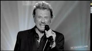 Clip INEDIT Johnny Hallyday "Fils de personne" TARATATA 2011 feat M